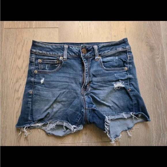American Eagle Denim Shorts Bundle of 5 sz 6 - Picture 6 of 7